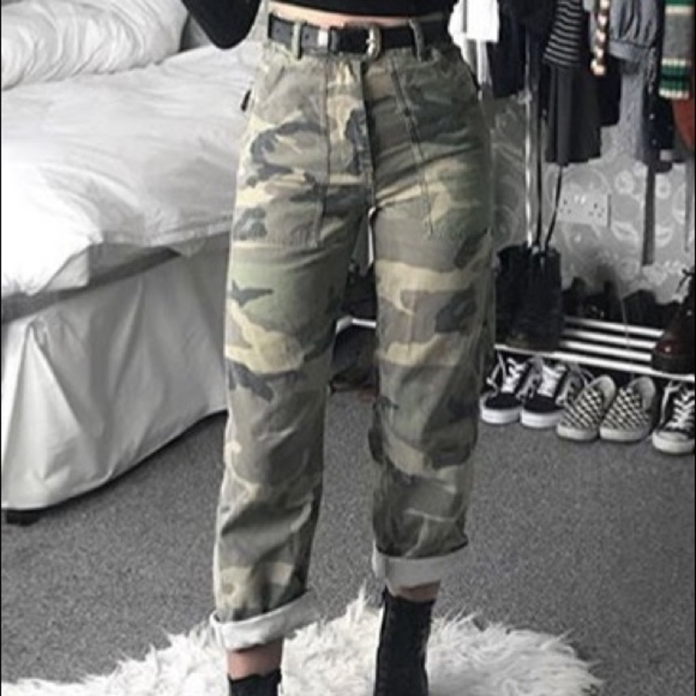 Topshop Camo Pants